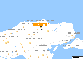 map of Bechater
