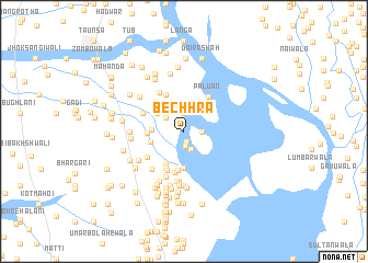 map of Bechhra