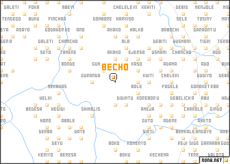 map of Becho