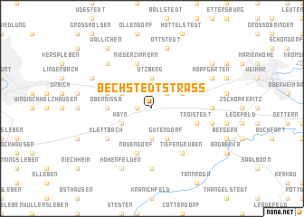 map of Bechstedtstraß