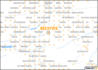 map of Bechtris