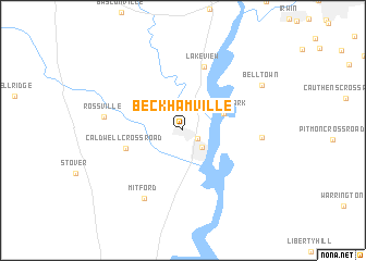 map of Beckhamville