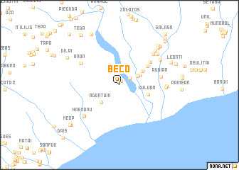 map of Beco