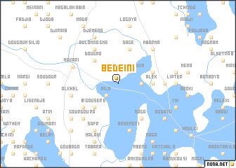 map of Bédéini