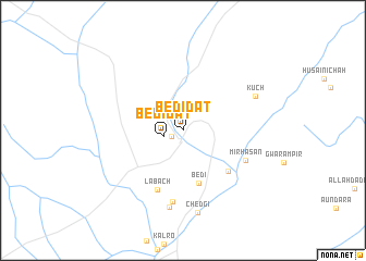 map of Bedi Dat