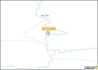 map of Bedoba