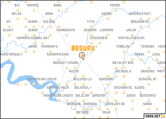 map of Beduru