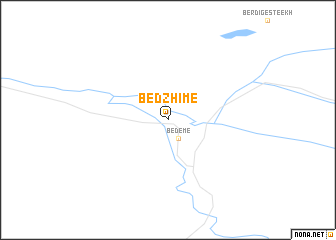 map of Bedzhime