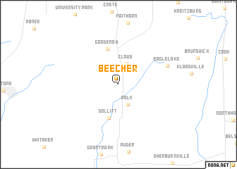 map of Beecher