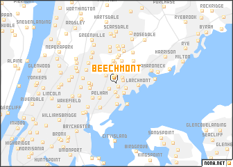 map of Beechmont