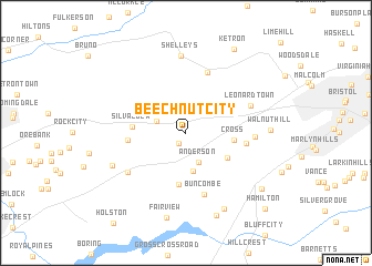map of Beechnut City