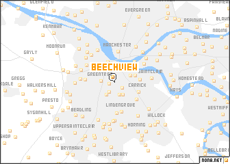 map of Beechview