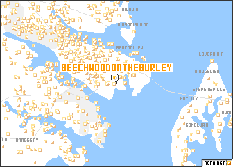 map of Beechwood on the Burley