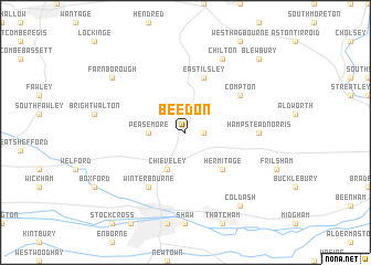 map of Beedon