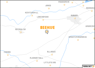 map of Beehive