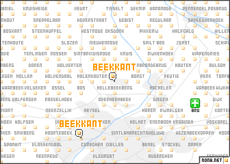 map of Beekkant