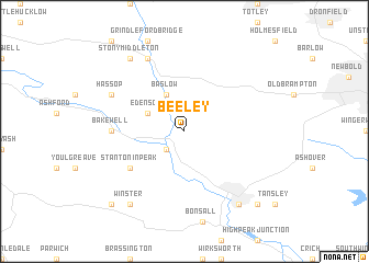 map of Beeley