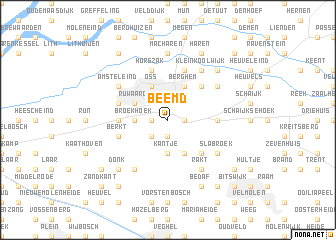 map of Beemd