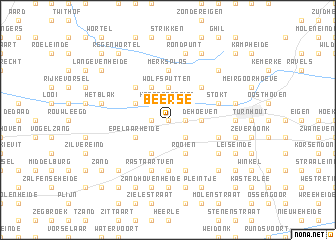 map of Beerse