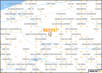 map of Beerst