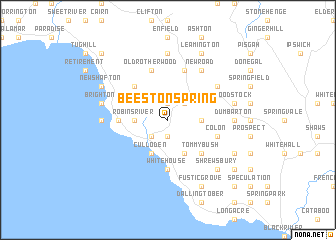 map of Beeston Spring