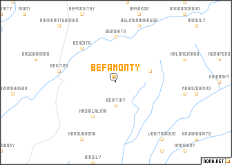 map of Befamonty