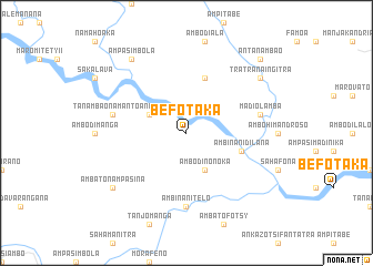 map of Befotaka