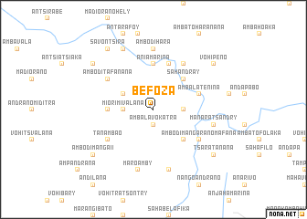 map of Befoza