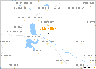 map of Begiroga