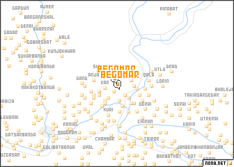 map of Begomār