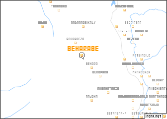 map of Beharabe