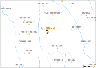 map of Behara