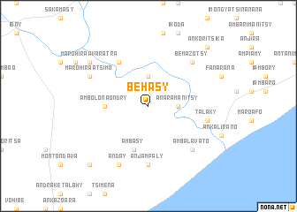 map of Behasy
