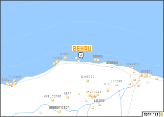 map of Behau