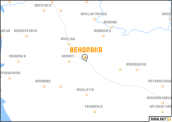 map of Behoraka