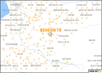 map of Behouaïta