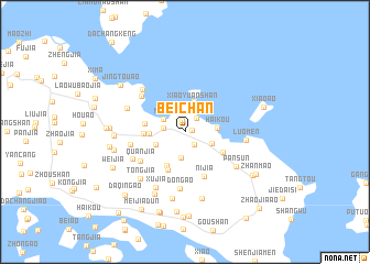 map of Beichan
