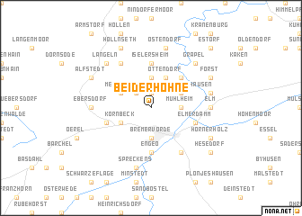 map of Bei der Höhne