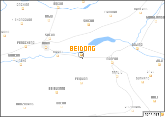 map of Beidong