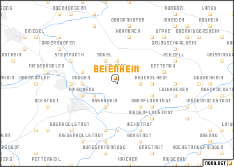 map of Beienheim