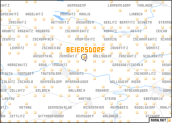 map of Beiersdorf