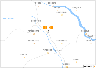 map of Beihe