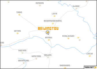 map of Beijingtou