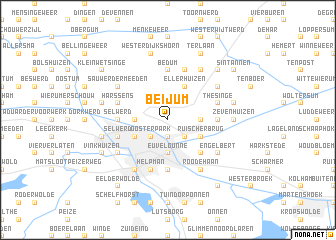 map of Beijum