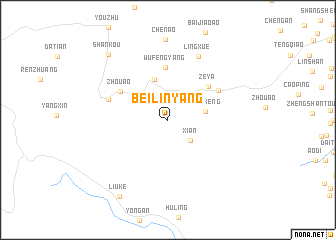 map of Beilinyang