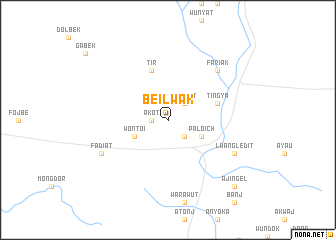 map of Beilwak