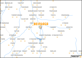 map of Beindaga