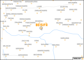 map of Beisifa