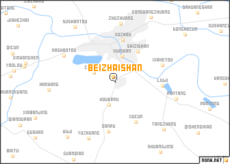 map of Beizhaishan