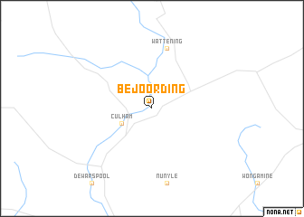 map of Bejoording